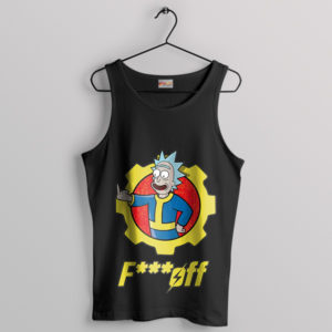 Next Fallout Game Rick Morty Black Tank Top