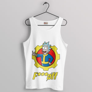 Next Fallout Game Rick Morty White Tank Top