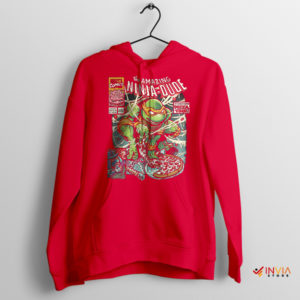 Ninja Turtles Characters Comic Book Red Hoodie