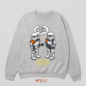 Obi-Wan These are Not the Droids Sport Grey Sweatshirt