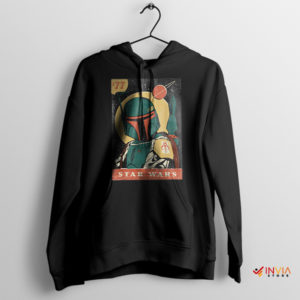 Old Book Boba Fett Armor 1977 Black Hoodie