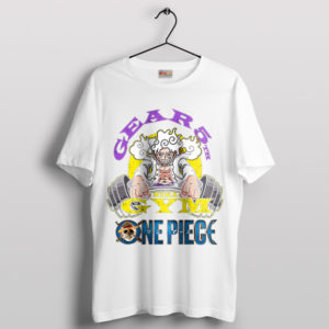 One Piece Luffy 5th Gear Workout White T-Shirt