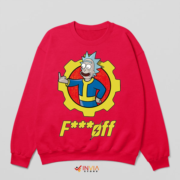 Pickle Rick Sanchez Fallout Game Sweatshirt