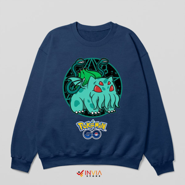Pokémon Go Bulbasaur Cthulhu Navy Sweatshirt