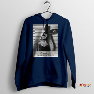 Pop Star Chic Ariana Grande Dangerous Woman Navy Hoodie