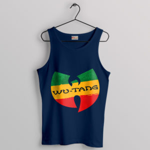 Popular Reggae With Wu Tang Clan Navy Tank Top