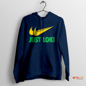 President Loki Just Do It Nike Navy Hoodie