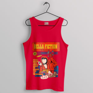 Pulp Fiction Bella Ciao Netflix Money Heist Red Tank Top