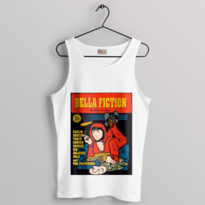 Pulp Fiction Bella Ciao Netflix Money Heist White Tank Top