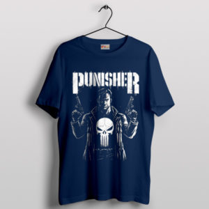 Punisher War Zone Marvel Universe Navy T-Shirt