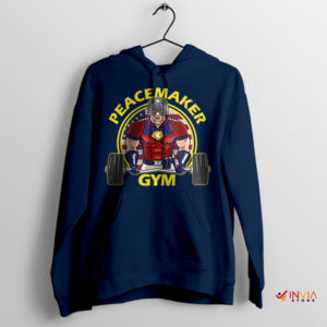 Push Day Workout Peacemaker DC Navy Hoodie