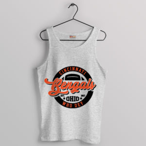 Quote Who Dey Cheer Bengals Tank Top