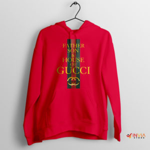 Real Story House of Gucci Quote Red Hoodie