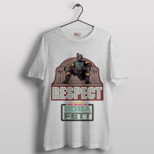 Respect Bounty Hunter Jango Fett Sport Grey T-Shirt