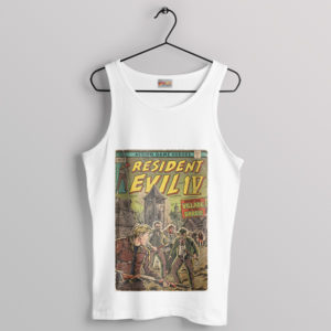 Retro Comic Resident Evil 4 Tank Top