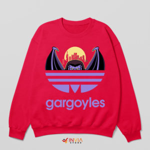 Rise of the Gargoyles Adidas Symbol Red Sweatshirt