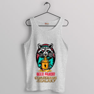 Rocket Raccoon Merch Beer Pandit Sport Grey Tank Top