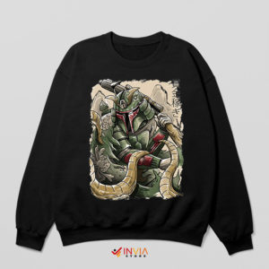 Ronin Samurai Boba Fett Black Sweatshirt