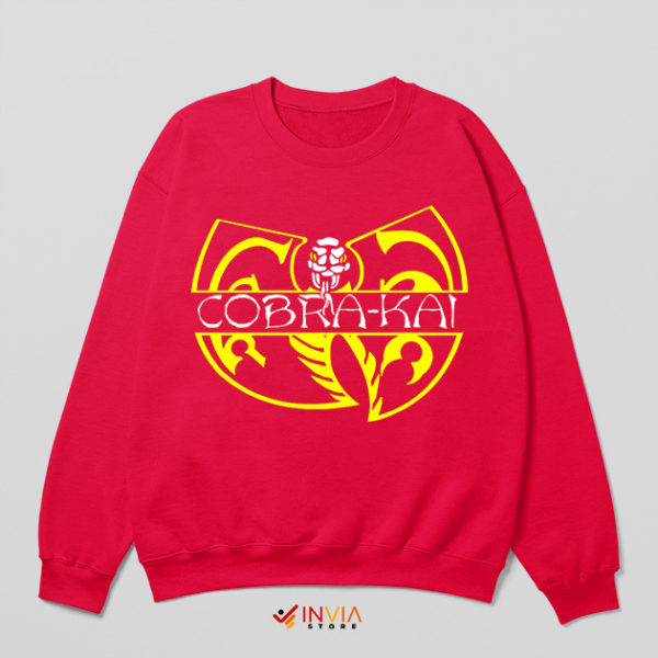 Season 5 Cobra Kai Wu-Tang Clan Red Sweatshirt