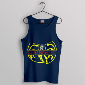 Series Cobra Kai 5 Wu-Tang Clan Navy Tank Top