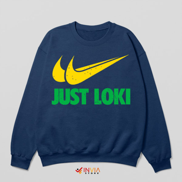 Series Loki Episode Nike Logo Navy Sweatshirt