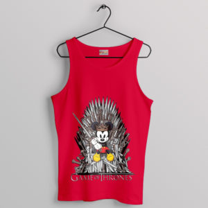 Series Mickey Game Of Thrones Merch Red Tank Top