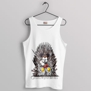 Series Mickey Game Of Thrones Merch White Tank Top