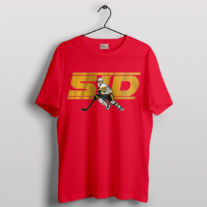 Sid the Kid Golden Goal NHL Red T-Shirt