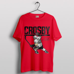 Sid the Kid Penguins Sidney Crosby Red T-Shirt