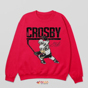 Sidney Crosby Stats Penguins Merch Red Sweatshirt