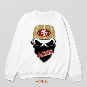 Skull Art Sanfran 49ers Graphic Sweatshirt