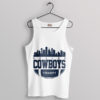 Skyline View Dallas Cowboys NFL Tank Top