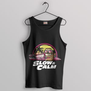 Sloth Slow Smile and Furious Movie Tank Top