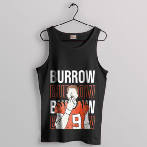 Smoke Cigar Burrow Cincinnati Bengals Tank Top