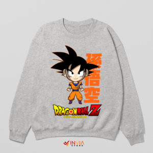 Son Goku the Awakened Power Sport Grey Sweatshirt