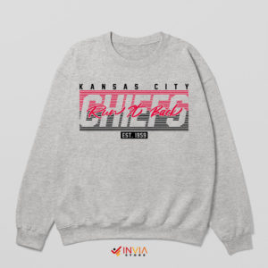 Song Kansas City NFL Run It Back Sport Grey Sweatshirt