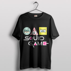 Squidward and Friends Squid Game Series T-Shirt