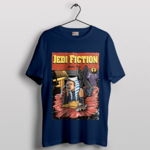 Star Wars Ahsoka Meme 1994 Pulp Fiction Navy T-Shirt