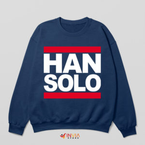 Star Wars Han Solo Run DMC Navy Sweatshirt