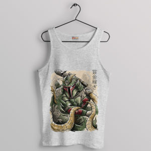 Star Wars Ronin Samurai Boba Fett Sport Grey Tank Top