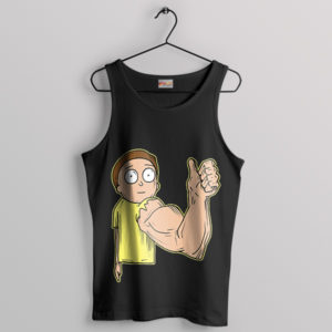 Strong Morty Smith Armothy Black Tank Top