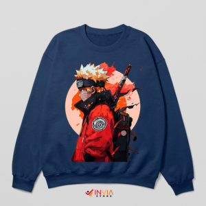 Sunset Naruto the Last Ninja Navy Sweatshirt