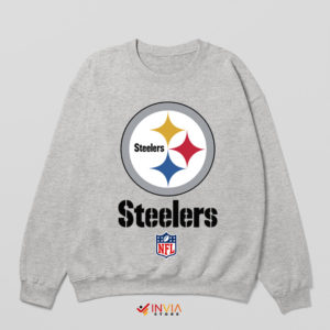 Super Bowl Wins Steelers Merch Art Sport Grey Sweatshirt