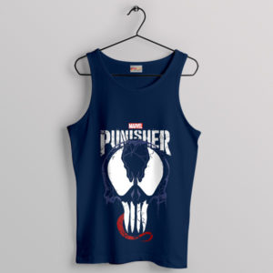 Superior Venom 2 The Punisher Navy Tank Top