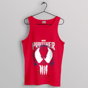 Superior Venom 2 The Punisher Red Tank Top