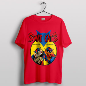 Swat Kats Revolution Netflix Red T-Shirt