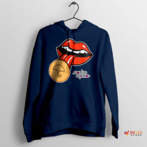 Sweet Squid Game 2 Rolling Stone Navy Hoodie