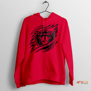 Symbol Art Raiders Las Vegas Football Red Hoodie