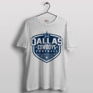 Symbol Graphic Dallas Cowboys Champions Sport Grey T-Shirt