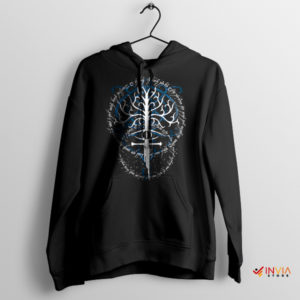 Symbol Tree of Gondor Aragorn Black Hoodie